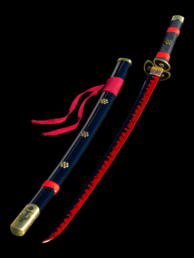 Pure Blades One Piece Zoro Enma (BLACK) Samurai Sword