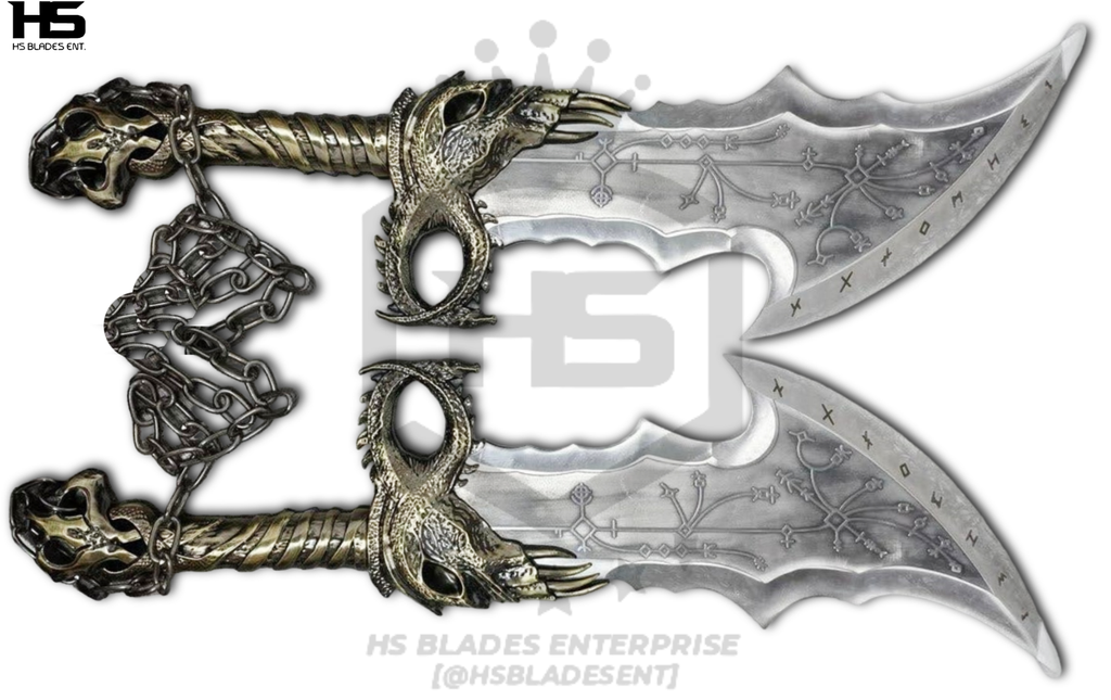 Blades of Chaos 1:1 God of War Kratos Sword Replica
