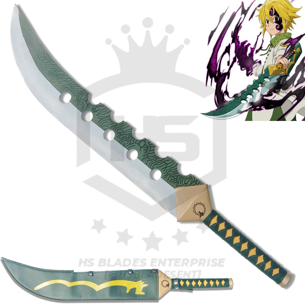 LostVayne Sword Meliodas (Carbon Steel) – Mini Katana