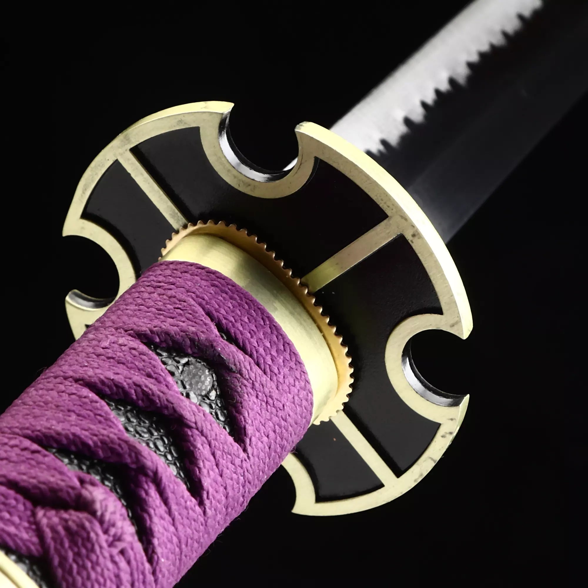 purple katana sword