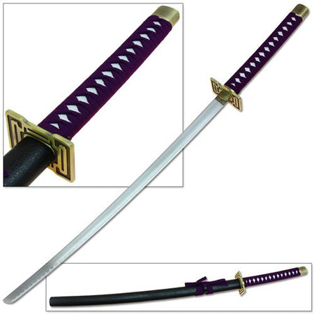 41 Real Steel Bleach Anime Muramasa Kuchiki Koga Purple Sword