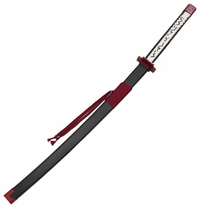 Black One Cut Killer Murasame Teigu Sword of Akame Night Raid in Just $77 (Full Tang Functional Japanese Steels are also available) from Akame Kill Ga Kill Swords