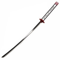 Black One Cut Killer Murasame Teigu Sword of Akame Night Raid in Just $77 (Full Tang Functional Japanese Steels are also available) from Akame Kill Ga Kill Swords