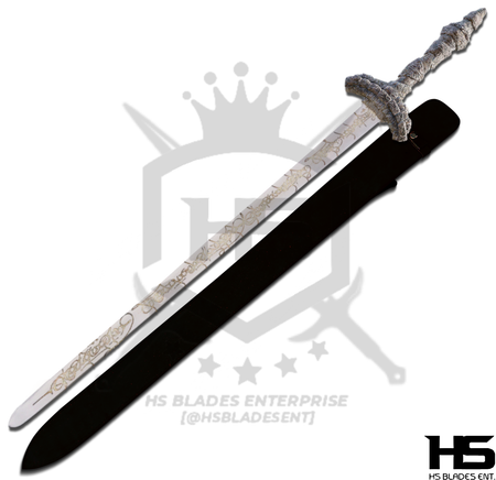 38" Straight Coded Sword in Just $88 (Spring Steel & D2 Steel versions are Available) from Elden Ring Swords-ER Sword