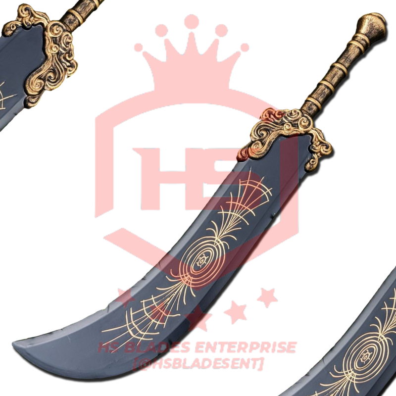 45" Great Starscourage Sword of Radahn in Just $121 (Spring Steel & D2 Steel versions are Available) from Elden Ring Swords