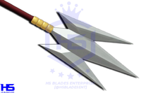 one piece replica charlotte katakuri's polished trident spear is up for sale at HS Blades Ent