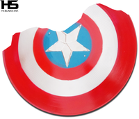 24" Captain America Shield (Battle Ready Complete & Broken War Torn) from Marvel Props