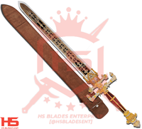 45" Caria Manor Sword of Night and Flame in Just $88 (Spring Steel & D2 Steel versions are Available) from Elden Ring Swords-ER Sword