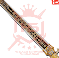 45" Caria Manor Sword of Night and Flame in Just $88 (Spring Steel & D2 Steel versions are Available) from Elden Ring Swords-ER Sword