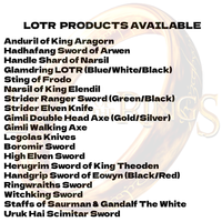 SLS Discount Offer Custom Pairing of Any Two LOTR Swords in Just $121-LOTR Swords