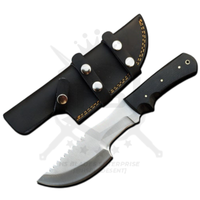 aaron hallam tracker knife with sheath the hunted knife of aaraon hallam knife