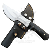 aaron hallam tracker knife with sheath the hunted knife of aaraon hallam knife