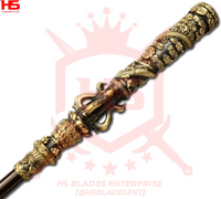 80" Full Metal Ruyi Jingu Bang Staff of Sun Wukong from Black Myth Wukong Props