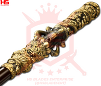 80" Full Metal Ruyi Jingu Bang Staff of Sun Wukong from Black Myth Wukong Props