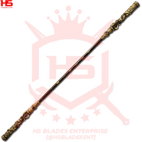 80" Full Metal Ruyi Jingu Bang Staff of Sun Wukong from Black Myth Wukong Props