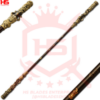 80" Full Metal Ruyi Jingu Bang Staff of Sun Wukong from Black Myth Wukong Props