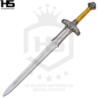 39" Atlantean Sword of Conan The Barbarian with Stand & Sheath in Just $77 (Spring Steel & D2 Steel versions are Available)-Conan Swords