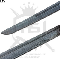 Damascus Rengoku Nichirin Sword of Kyojuro Rengoku Fire Hashira from Demon Slayer Swords