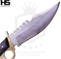 the blade of daryl dixon's bowie knife
