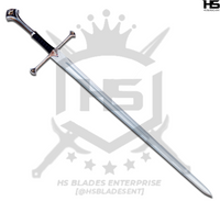 45" Narsil Sword in Just $88 (Battle Ready Spring Steel & D2 Steel Available) of King Elendil from Lord of The Rings-LOTR Swords