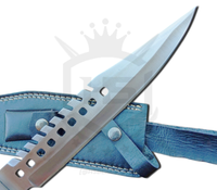 negan bowie knife with sheath from walking dead knife