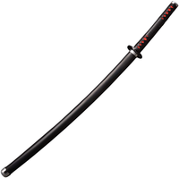 Black Nichirin Blade Japanese Sword in Just $77 (Japanese Steel is also Available) of Tanjiro Kamado from Demon Slayer Type III | Japanese Samurai Sword