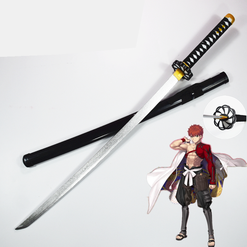 NETCOS Game Fate/Grand Order:FGO,Senji Muramasa Cosplay Weapon Sword,Stainless  Steel,Alterego,Red 