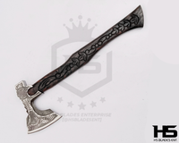 The Berkanoz: Camping Functional Axe in Just $69 with Leather Sheath-Functional Viking Axe