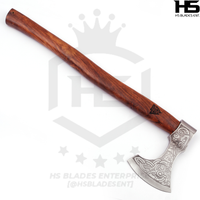 The Scornut: Camping Functional Axe in Just $69 with Leather Sheath-Functional Viking Axe