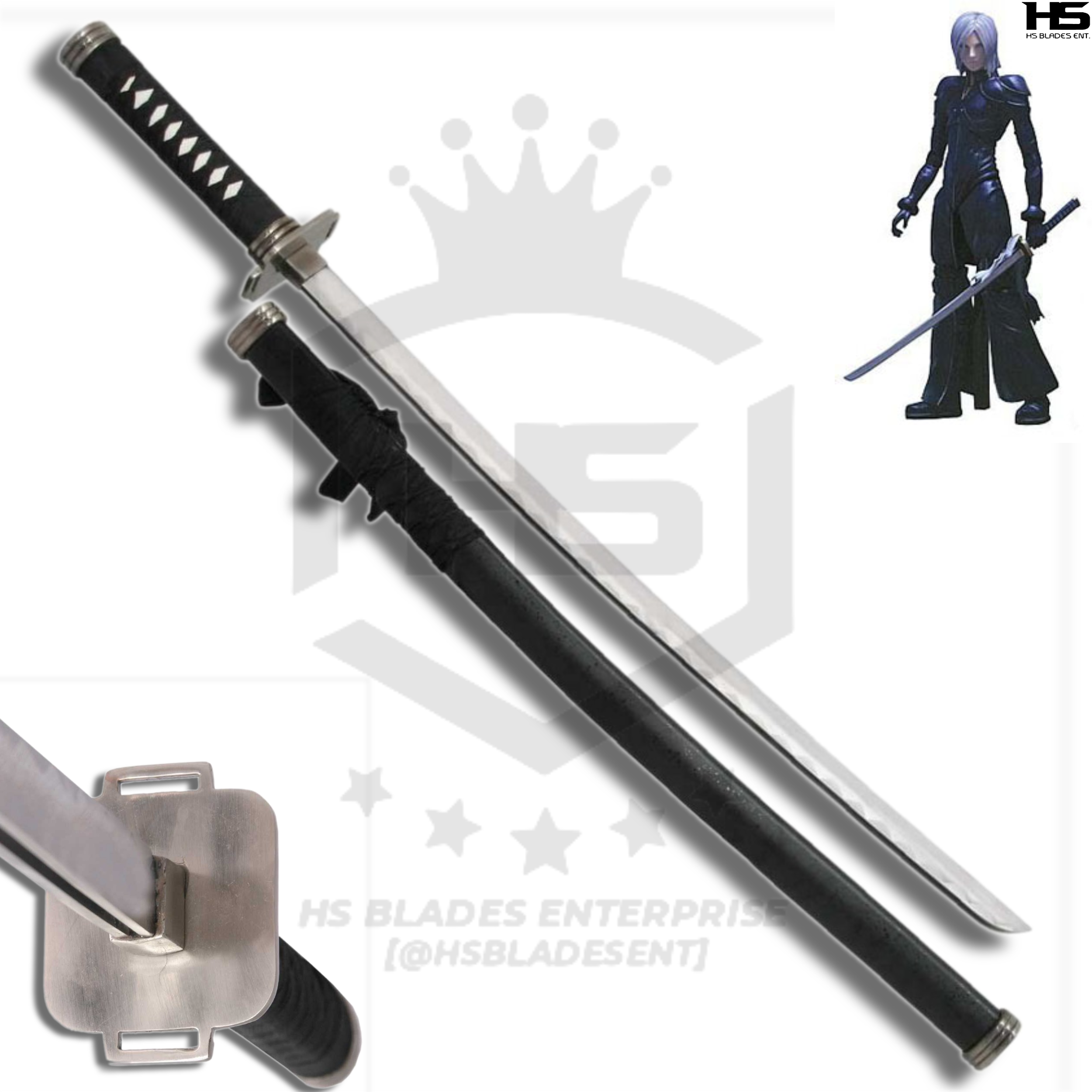 double bladed ninja sword