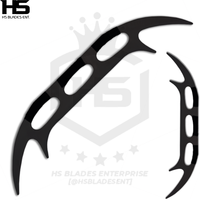 45" Klingon Bat'leth Sword in Just $77 (Battle Ready Spring Steel & D2 Steel Available) of Klingons from Star Trek-Star Trek Bat'leth