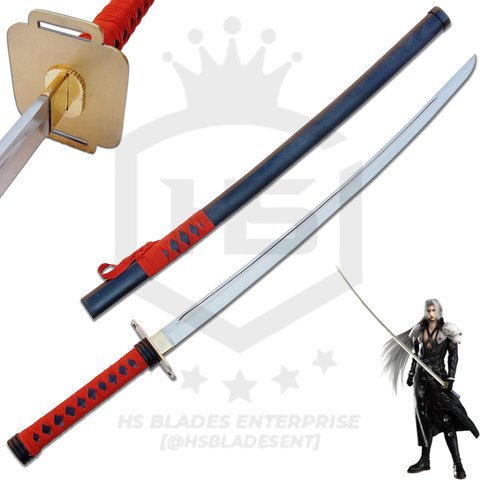 41" Sephiroth Masamune Katana Sword in Just $88 (Japanese Steel is Available) from Final Fantasy-Type II | Japanese Samurai Sword