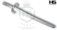 Turkish Sword of Osman Ghazi Bey (Sultan Osman I of The Ottoman Empire) with Sheath from Kurulus Osman (Battle Ready Spring Steel & D2 Steel Versions Available)-Gold Type IV