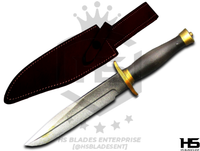 12" Resident Evil Knife of Leon Kennedy from Resident Evil in Just $69 (Spring Steel & D2 Steel versions are Available) from The Resident Evil Knives