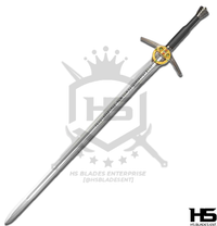 42" Witcher Steel Sword of Geralt of Rivia with Jewel in Just $77 (Spring Steel & D2 Steel versions are Available) from The Witcher Sword-Type I