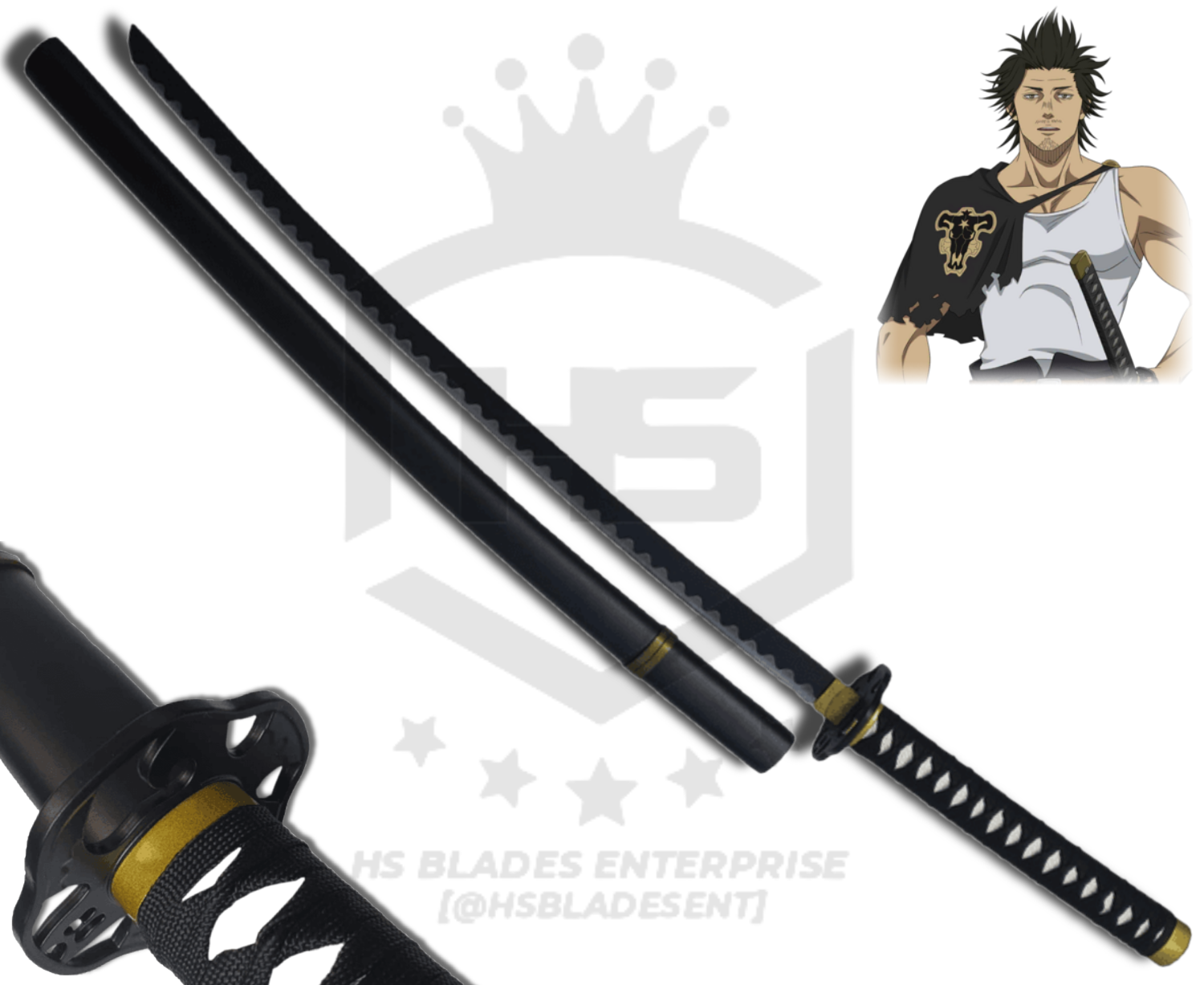 White Sword Japanese Weapon | Black Japanese Katana | Japanese Katana 1:1 |  Katana Sasuke - Toy Swords - Aliexpress
