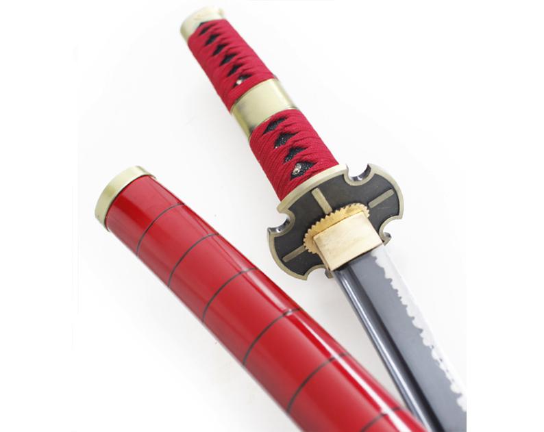 Anime Katana One Piece Roronoa Zoro's Yubashiri Sword Handmade 1060 Carbon  Steel Black - ZoroKatana