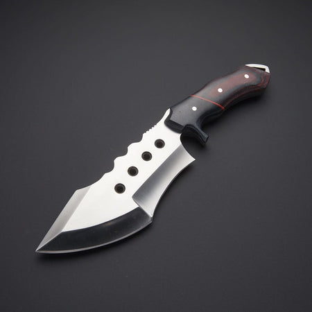 GWB Tracker Knife with Sheath (Spring Steel, D2 Steel are also available)-Camping & Hunting Knife