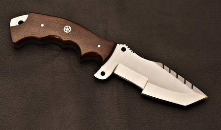 Markover Tracker Knife with Sheath (Spring Steel, D2 Steel are also available)-Camping & Hunting Knife