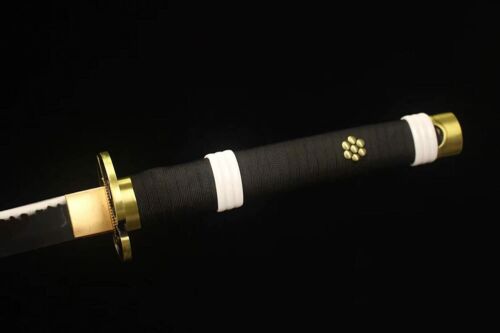 White Ame No Habakiri Enma Sword of Roronoa Zoro in $88 (Japanese Steel is  also Available) from One Piece Swords| Japanese Samurai Sword | Type III